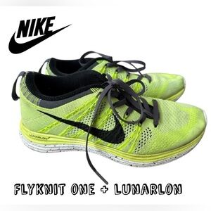 $15 WHEN BUNDLED Nike Women’s Size 6 Youth Size 4 Flyknit One+ Lunarlon Sneakers